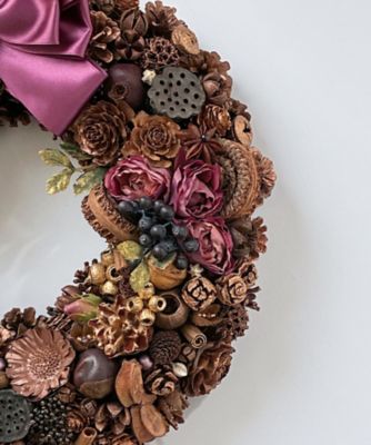 Atelier Gurumi＞copperカラーのリース | Atelier